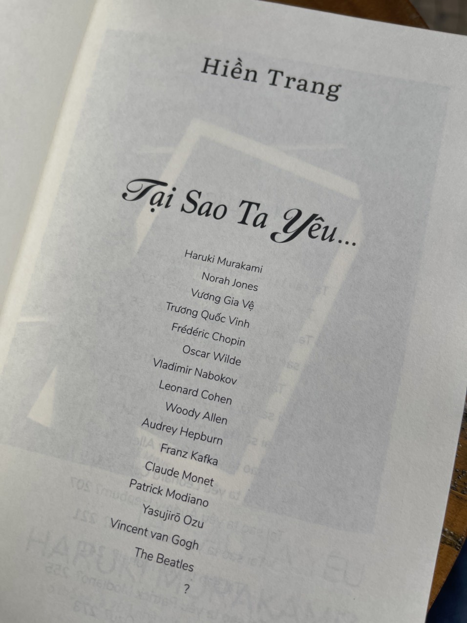 TẠI SAO TA YÊU – Hiền Trang – Phanbook