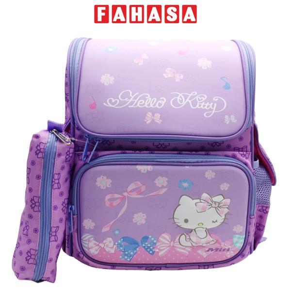 Cặp Chống Gù Bé Gái - MiTi C11071WM_KIT2_TIM.N - Hello Kitty