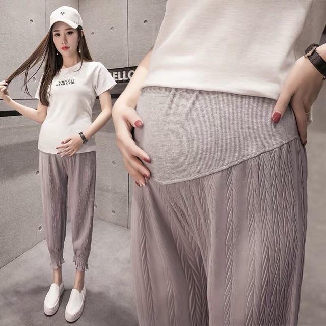 Quần bầu tuyết lanh mát nhẹ ngày hèhàng quảng châu