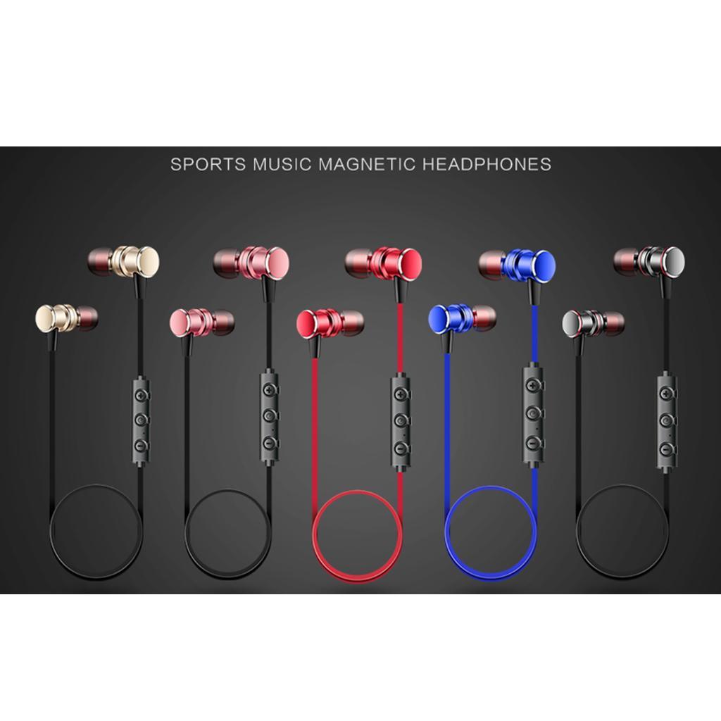 Bluetooth 4.1 Stereo Sport Headset In-Ear Wireless Earphone Mic