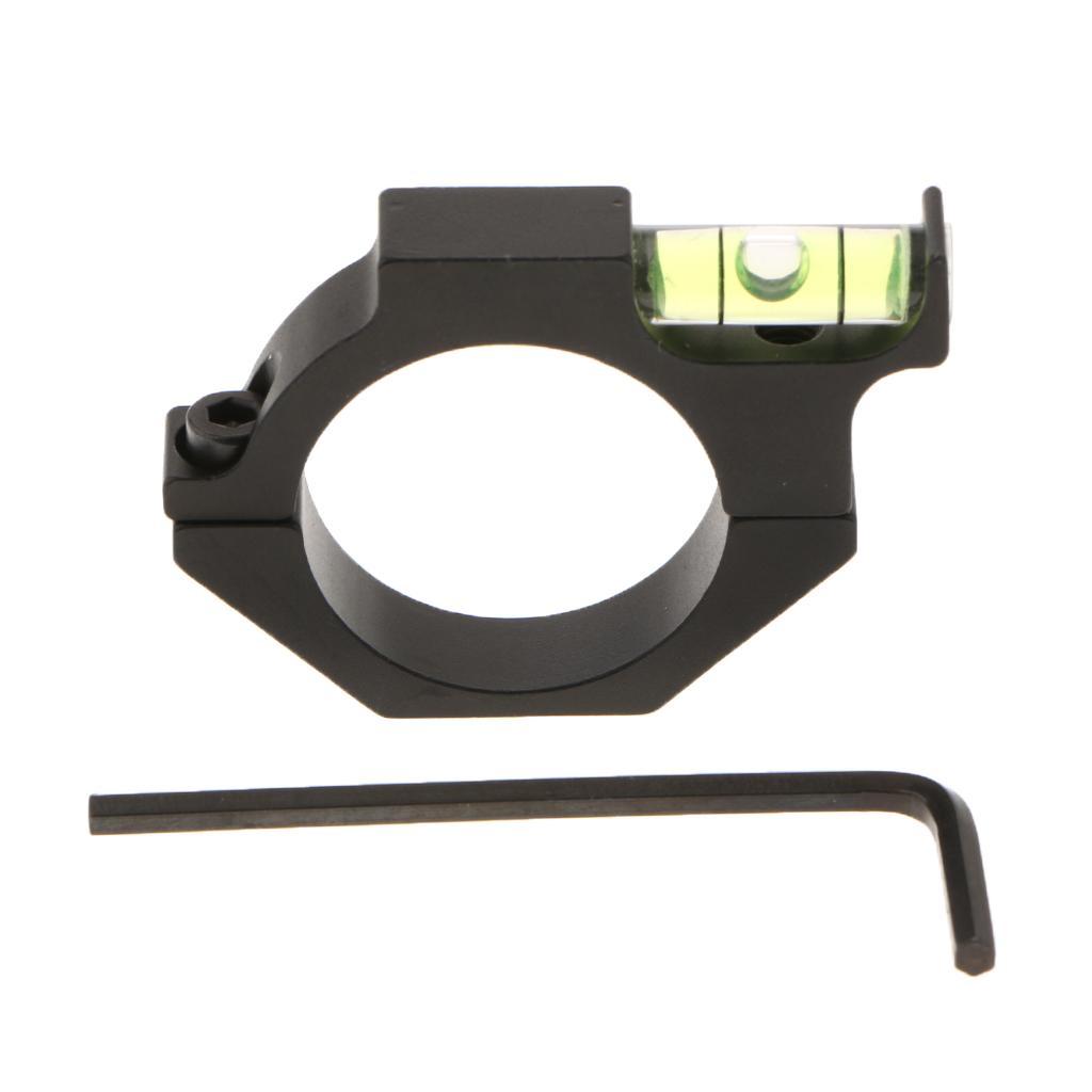 30mm 1.18Inch Aluminum Alloy Sight Fixture Tube Telescope Spirit Level Clamp