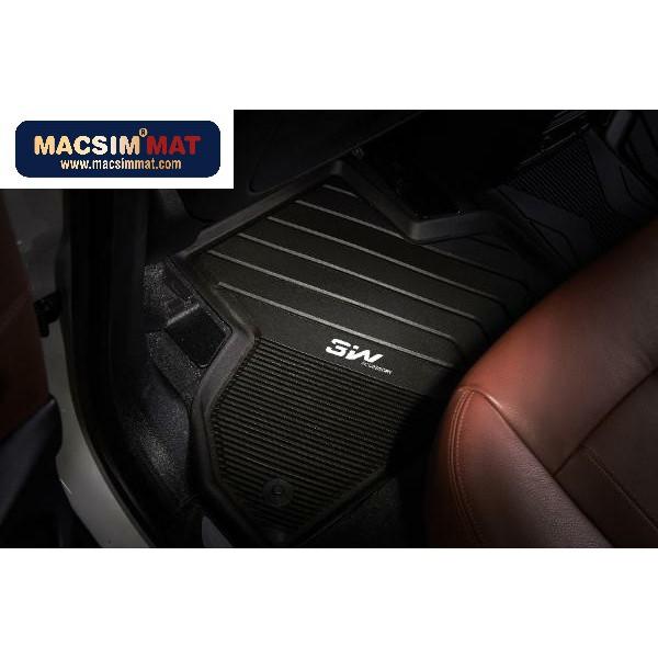 Thảm lót sàn BMW X7 nhãn hiệu Macsim 3W - chất liệu nhựa TPE đúc khuôn cao cấp - màu đen