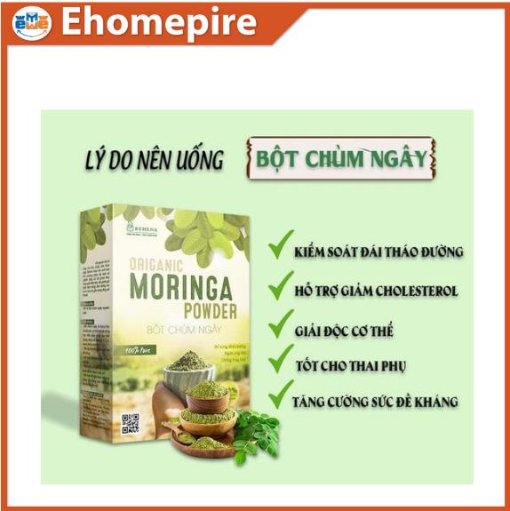 Bột Chùm Ngây | Gói 50gam | Behena | NPP EHOMEPIRE