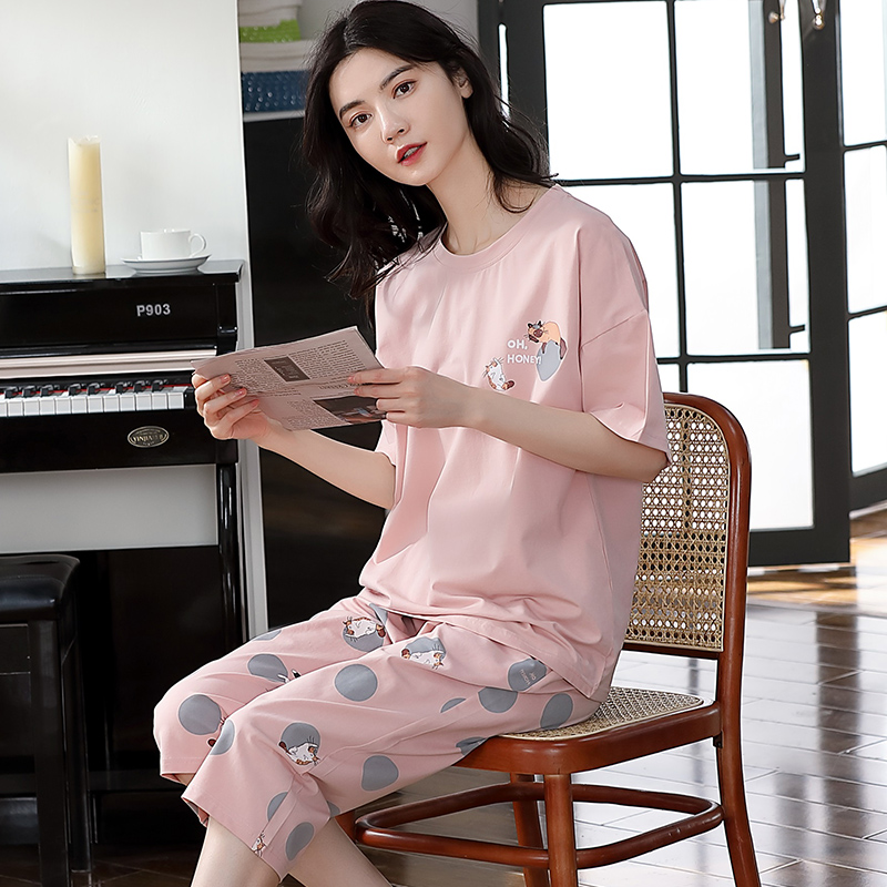 Đồ mặc nhà lửng cotton 5020