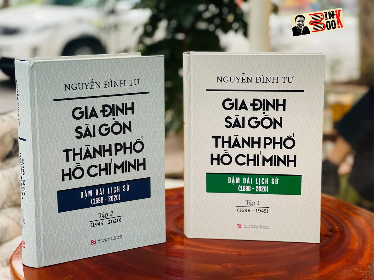 (Combo trọn bộ 2 tập) [Bìa cứng] GIA ĐỊNH – SÀI GÒN – THÀNH PHỐ HỒ CHÍ MINH: Dặm dài lịch sử (1698-2020) - Tập 1: (1698-1945), Tập 2 (1945-2020) - Nguyễn Đình Tư - NXB Tổng Hợp TPHCM