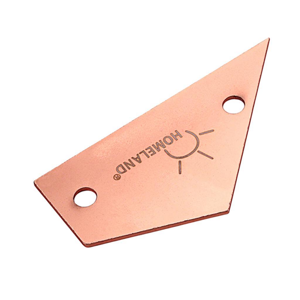 Fret Rocker Metal Fret Guitar Luthier Tool Supplies Rose Gold