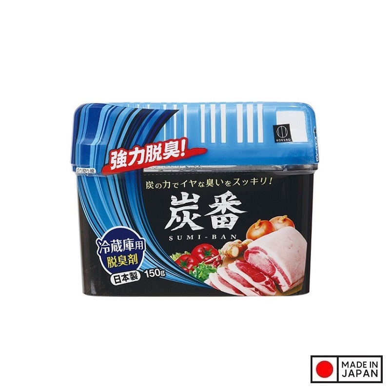 Sáp khử mùi tủ lạnh - than hoạt tính Kokubo 150g - Made in Japan