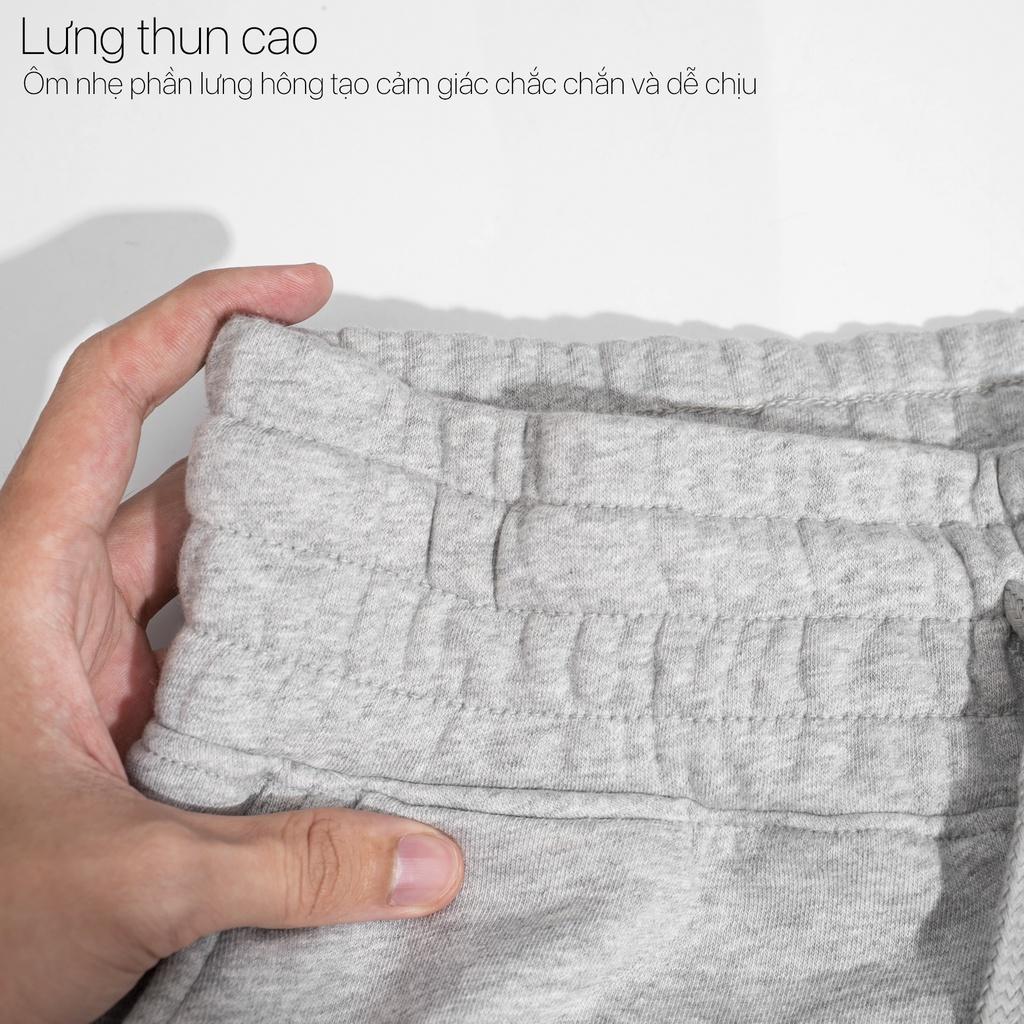 Quần short thể thao bản rộng BAMIHOME chất vải nỉ da cá khô thoáng, thoải mái QN08