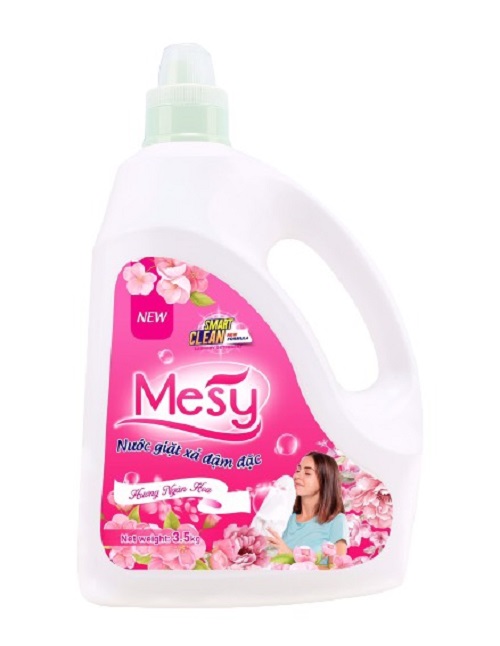 Nước giặt xả Mesy hương Ngàn hoa loại 3,5 Kg