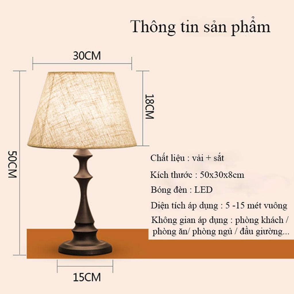 Đèn Để Bàn Hoàng Gia , Đèn Phòng Ngủ DN-300 - Trang Trí Phòng Ngủ Đẹp, Phong Cách Nội Thất Phòng Ngủ Sang Trọng & Đẳng C