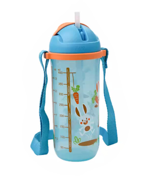 Bình Nước Tupperware Kids Printable Straw Tumbler 500ML - Hàng Chính Hãng