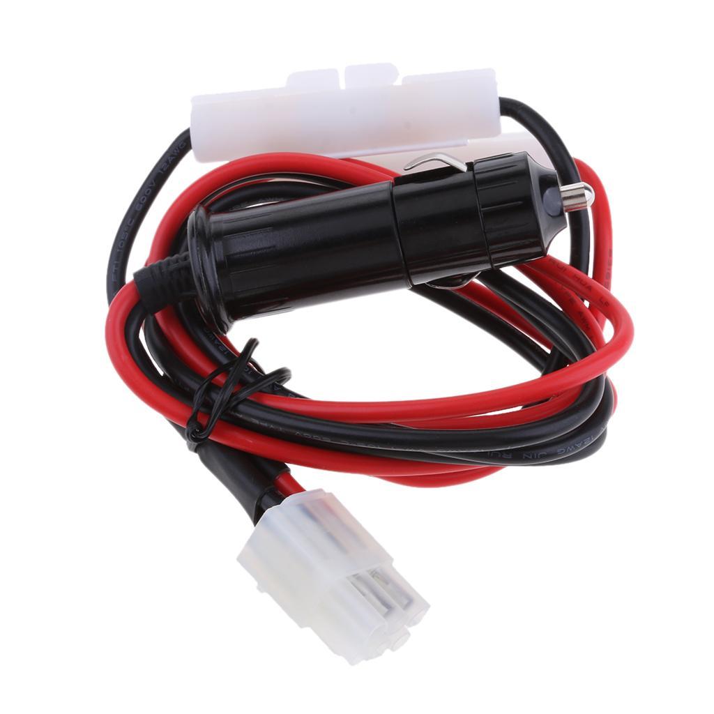 30A 1.5M Fuse 6 PIN Car Charger Power Cord Cable For   FT-857D FT-897D