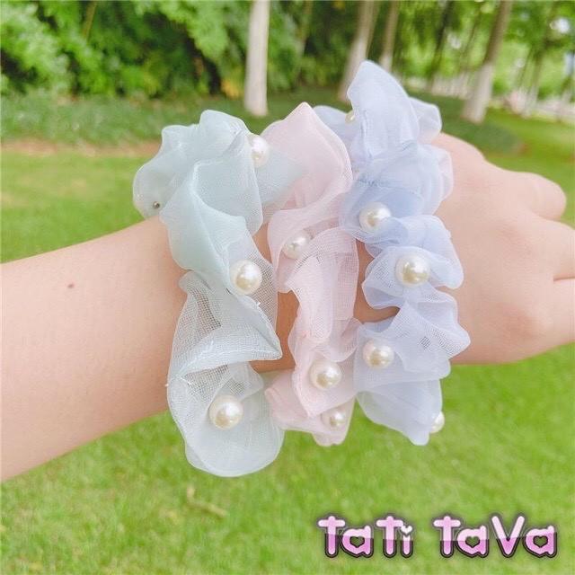 NHIỀU MẪU SCRUNCHIES XINH XẮN Tatitava