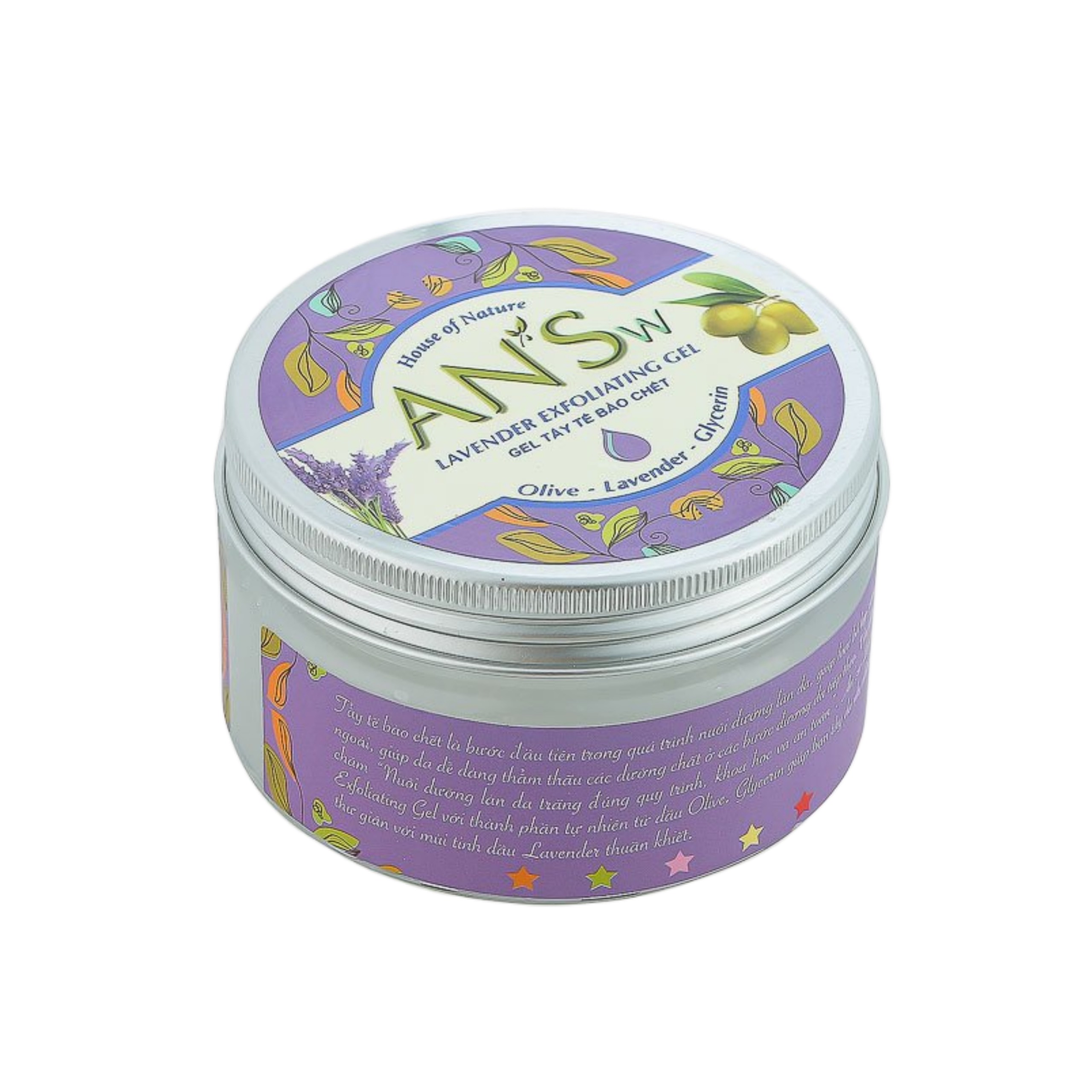 Gel tẩy tế bào chết AN’Sw (Tinh dầu Lavender) 250g