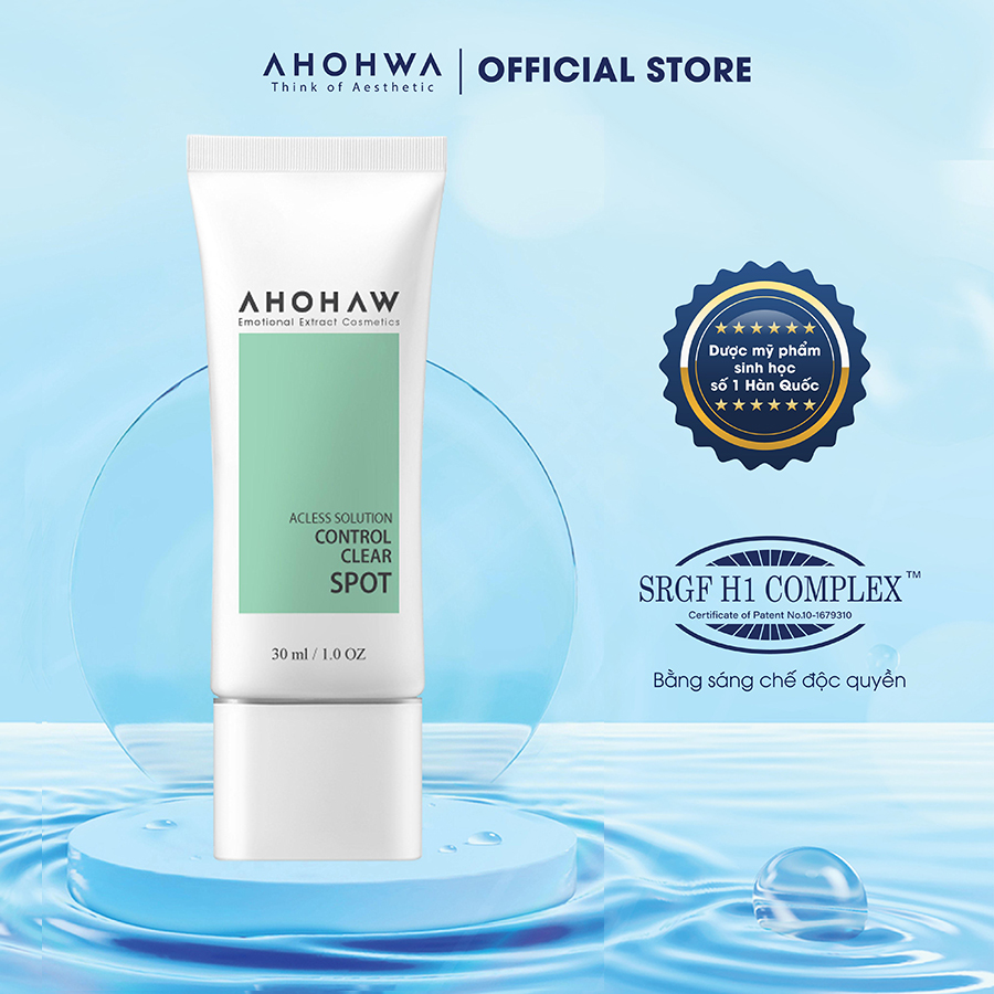 Tinh Chất Chấm Mụn Ahohaw Acless Solution - Hàng Chính Hãng