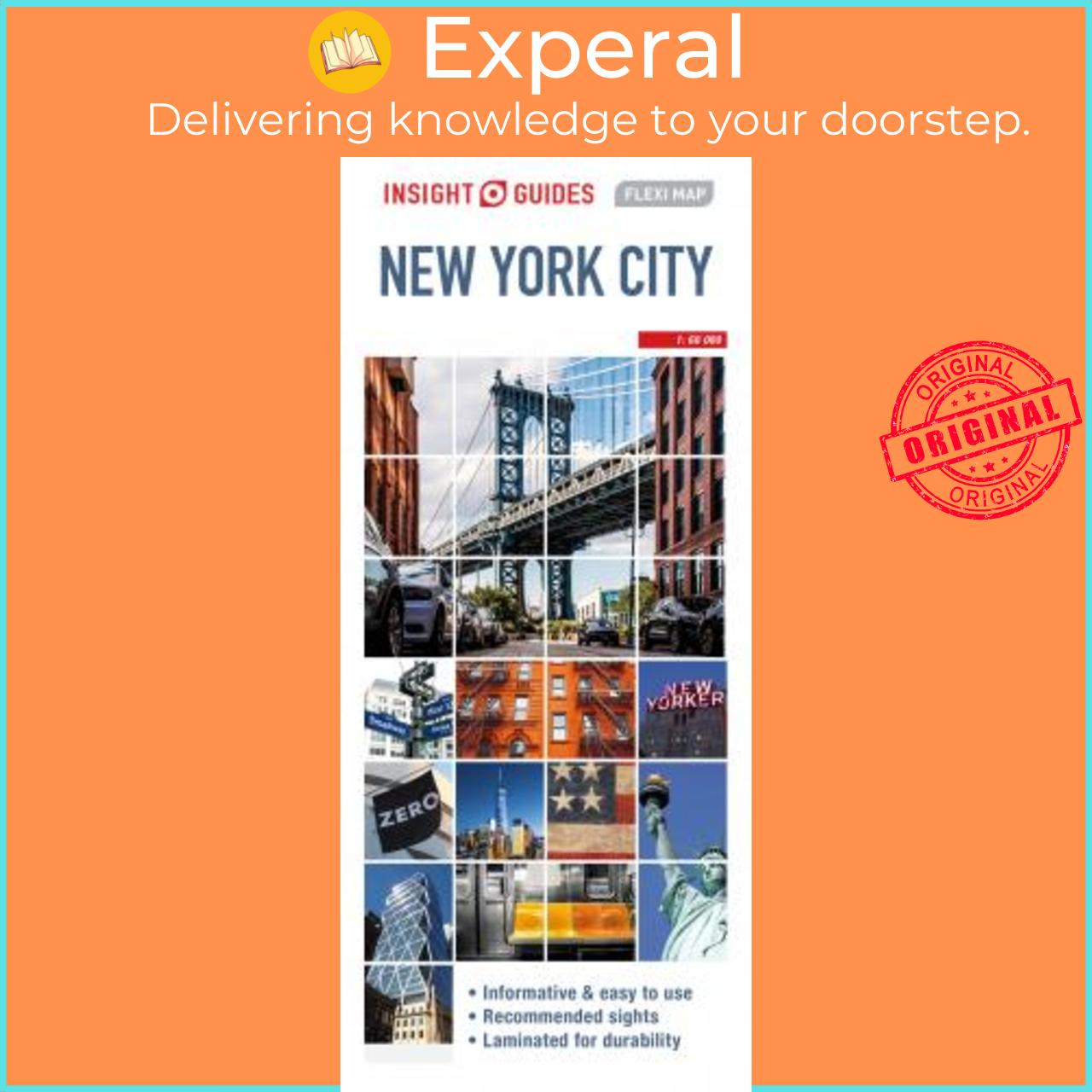 Sách - Insight Guides Flexi Map New York City  by Insight Guides