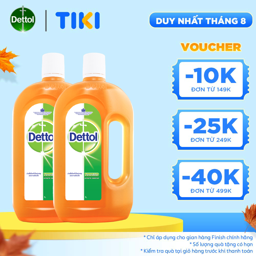 Combo 2 dung dịch diệt khuẩn 1L