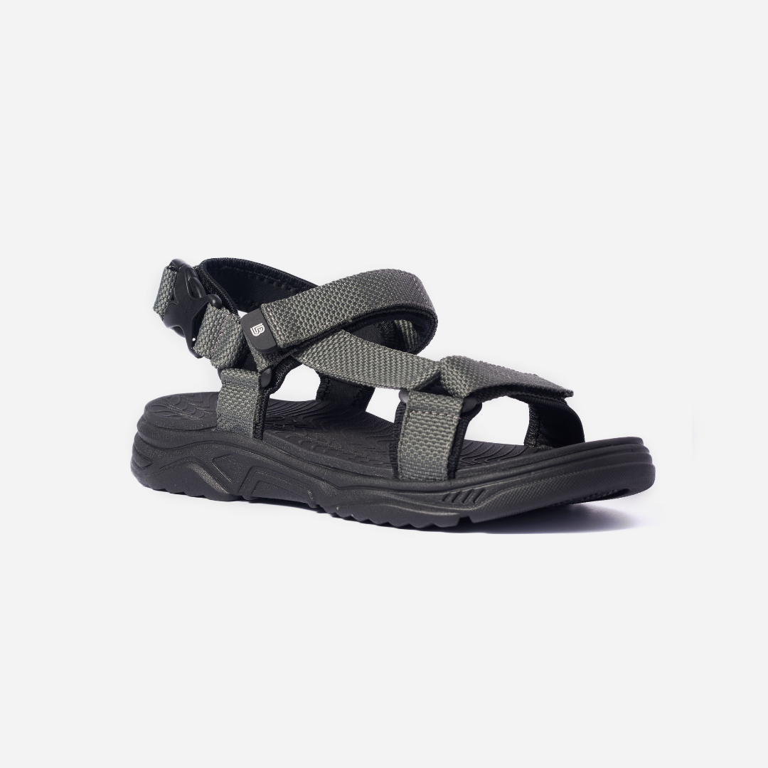 Giày Sandal Nam The Bily Quai Chéo - Màu Xám BL01X