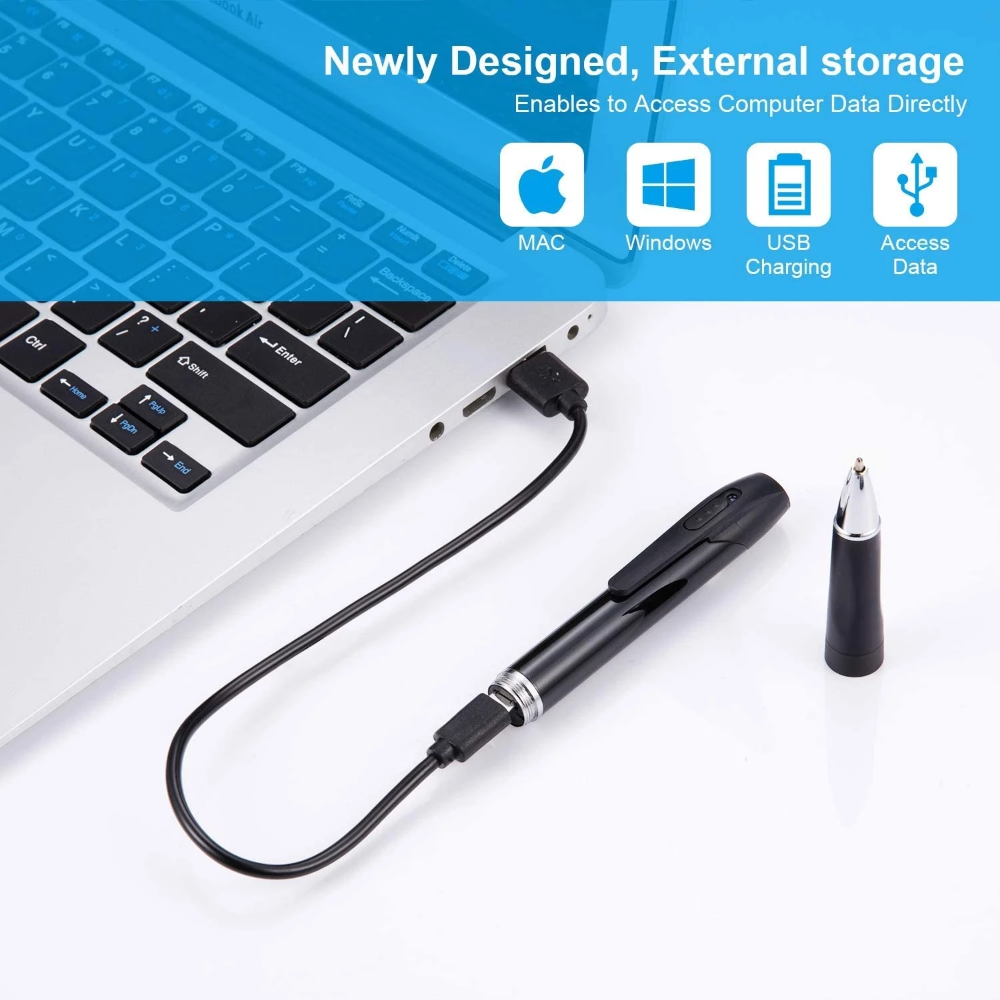 Full HD 1080p Ballpoint Pen Mini Camera Recorder 3 in 1 Take Video