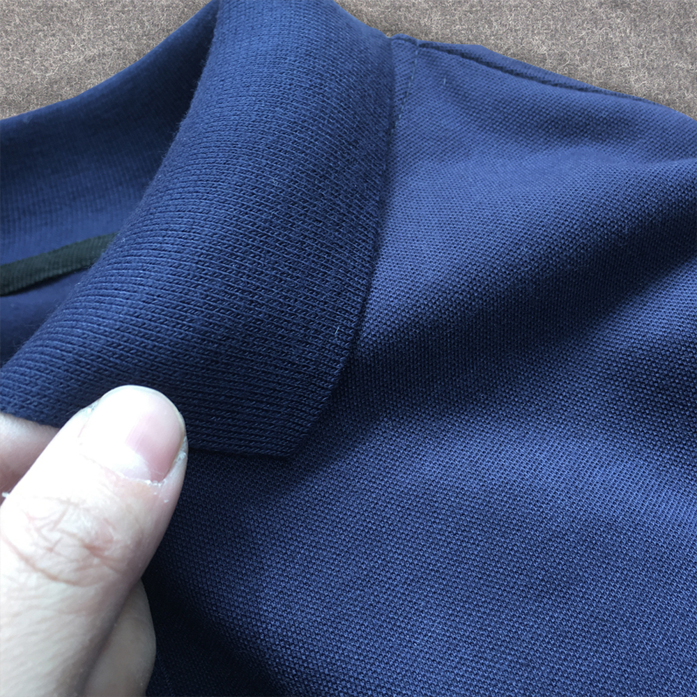 Áo Polo Nam Có Cổ Ngắn Tay, Logo Thêu Cao Cấp, Chất liệu Vải Cotton Cá Sấu 100% Thấm Hút Mồ Hôi, Co Giãn Đa Chiều