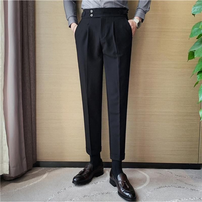 Quần tây âu màu đen kèm đai 2 khuy cài , chất tuysi mềm mát, phom ôm body hách dáng, lỗi 1 đổi 1.