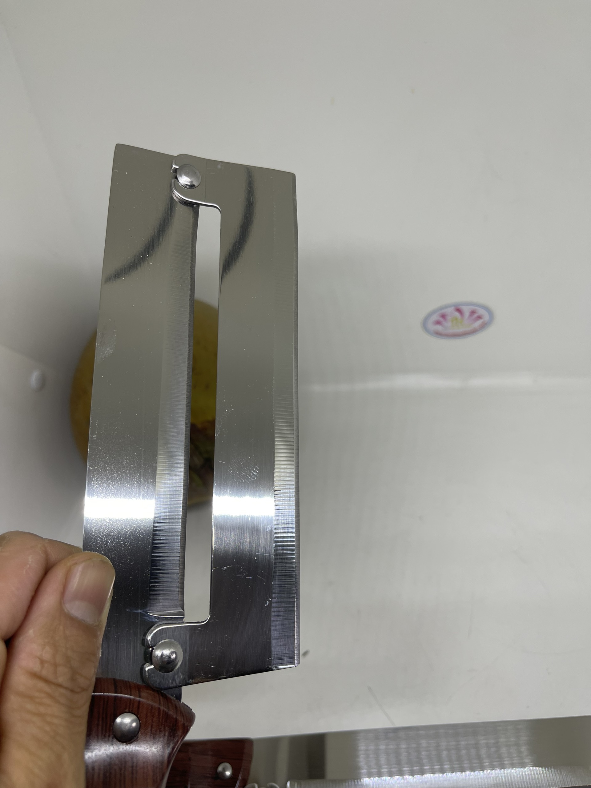 Dao 2 lưỡi inox 3CR12 Đài Loan loại cao cấp không gỉ bào gọt vỏ trái cây, mía, vệ sinh an toàn