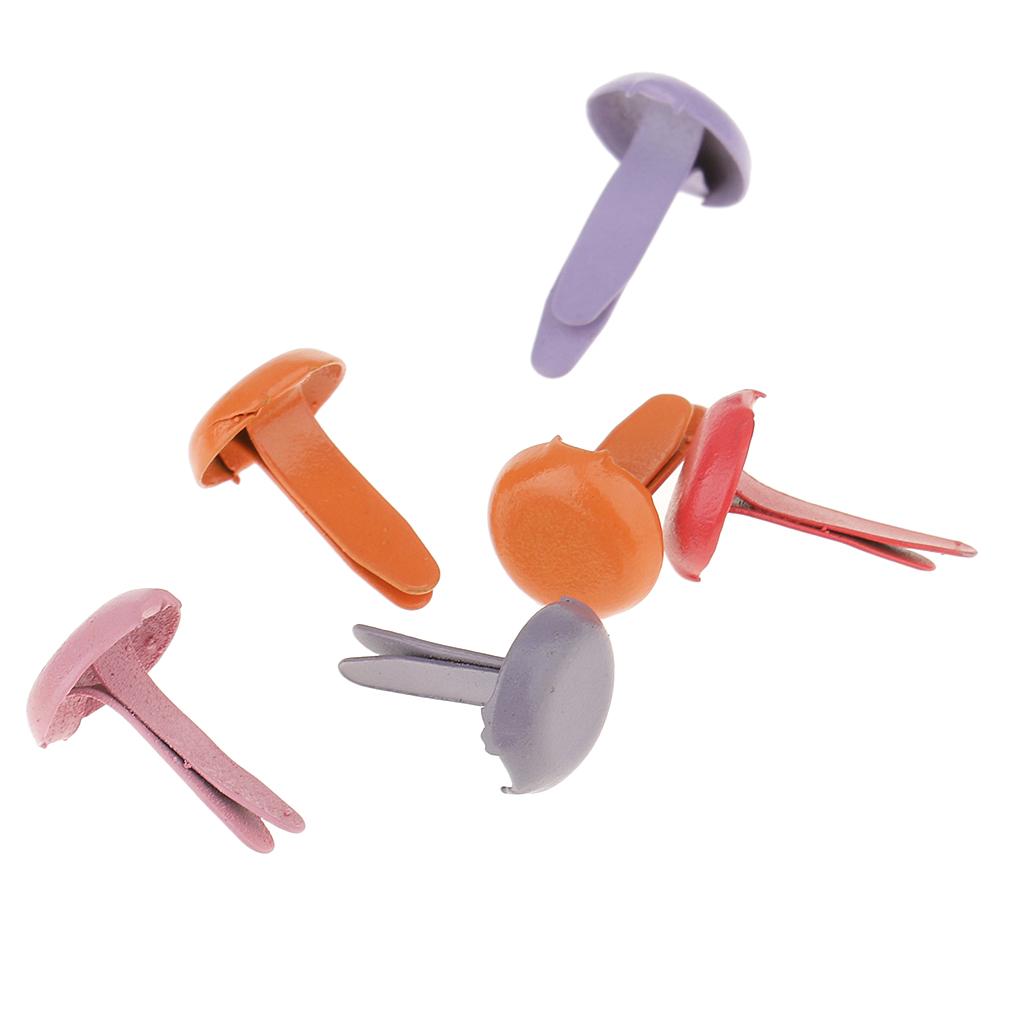 600 Miếng Kim Loại Brad Giấy Nhanh Cho Thêu Sò Thủ Công