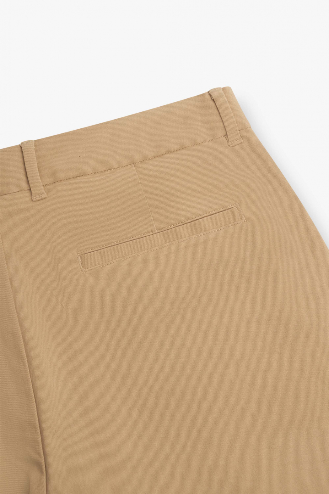 Quần Short Kaki ROUTNE nam Phối Chỉ Form Straight - 10S23PSH003 | LASTORE MENSWEAR