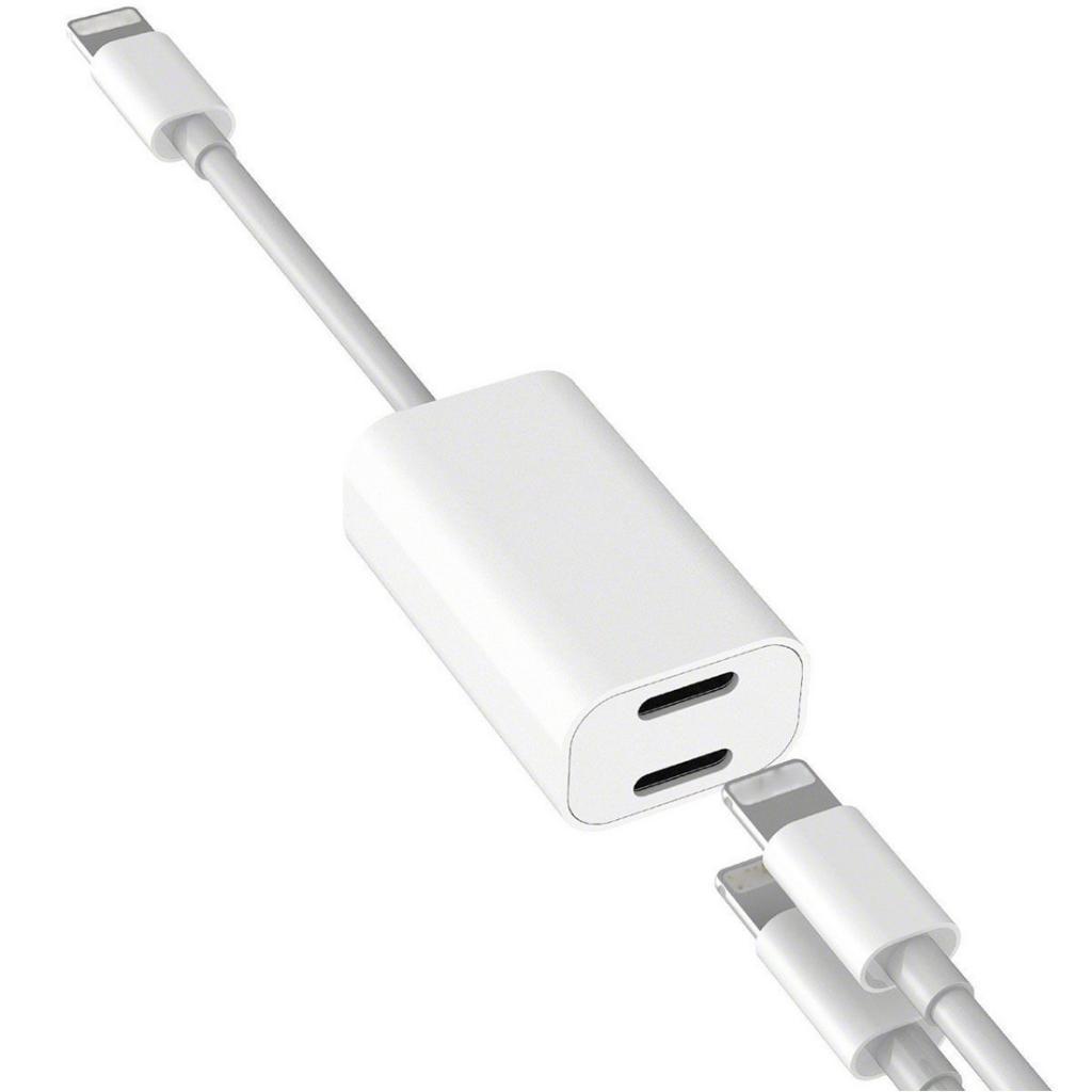 3-7pack Splitter Adapter Dual Headphone Audio and Charge Cable for 7 8