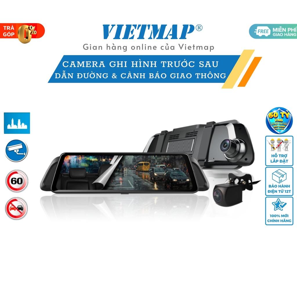 Camera hành trình Vietmap P2 - Dẫn đường S1+Cảnh báo giao thông bằng giọng nói ghi hình trước sau