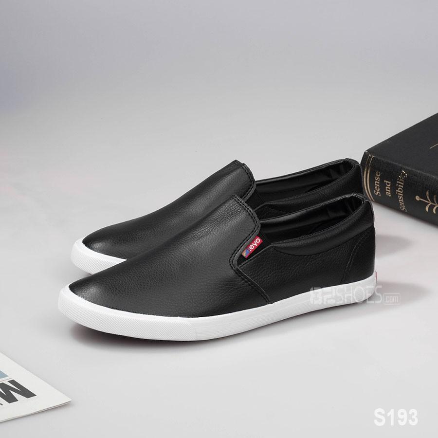 Giày lười nam - Slip on nam da - Mã S193