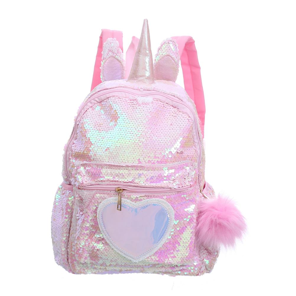 1 Ba Lô Chói Mắt Kỳ Lân Tóc Tiên Đầm Sinh Đựng Dễ Thương Tất Học Ba Lô Daypack cho Bé Du Lịch Trẻ Em