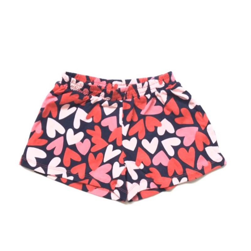 Quần đùi cotton họa tiết cho bé gái 4-14t