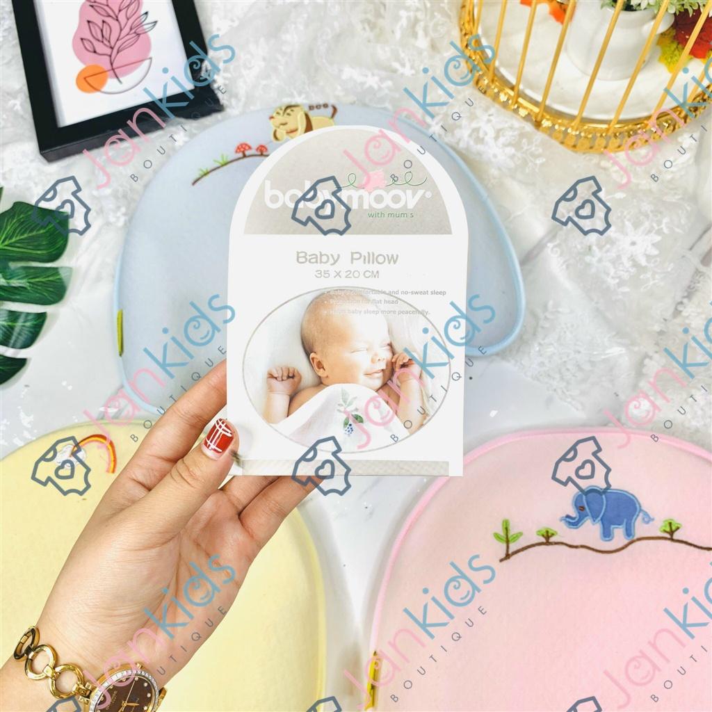 Gối cao su non chống méo bẹp đầu Baby Moov chính hãng
