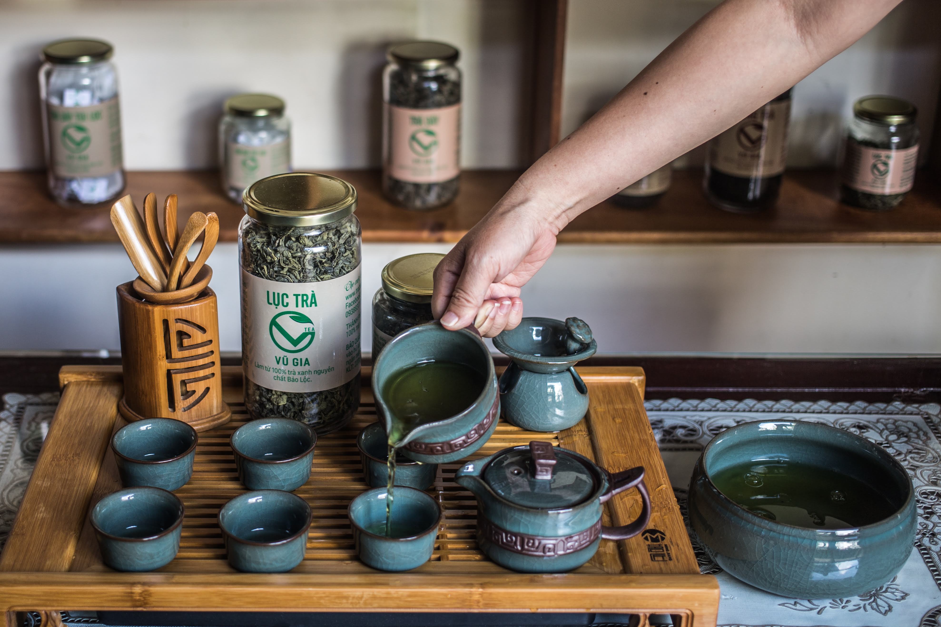 Trà Oolong Nguyên Chất Bảo Lộc Vũ Gia