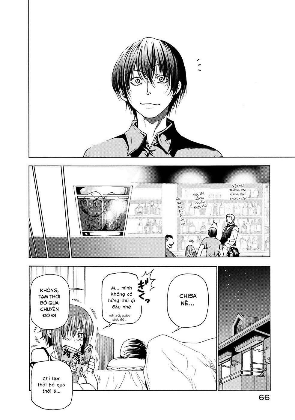 cô gái thích lặn - grand blue chapter 30 27