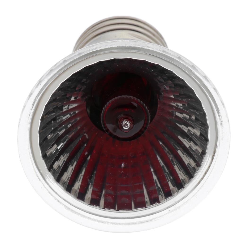 2pcs 50W E27 UVA+UVB Light Bulb Reptile Pet Terrarium Brooder Heater Lamp