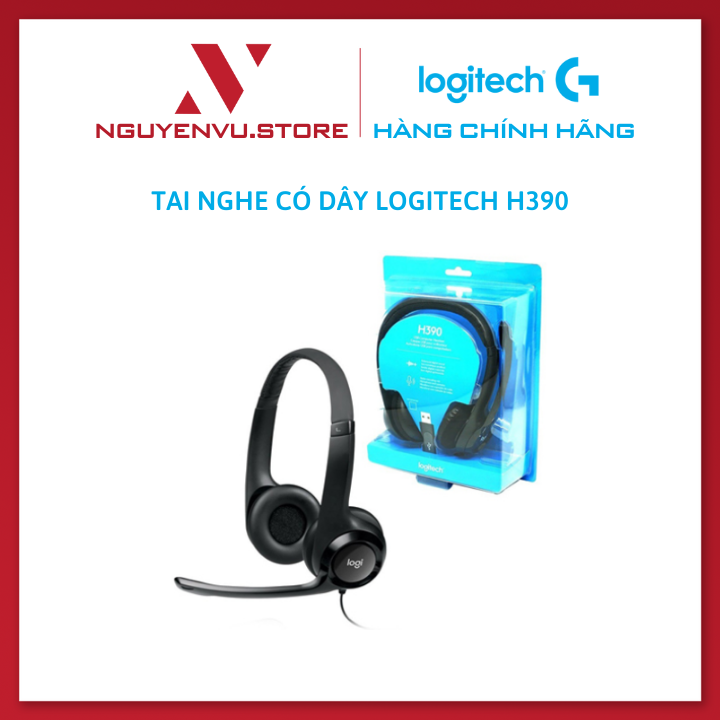 Tai nghe có dây Logitech H390 -  Hàng chính hãng