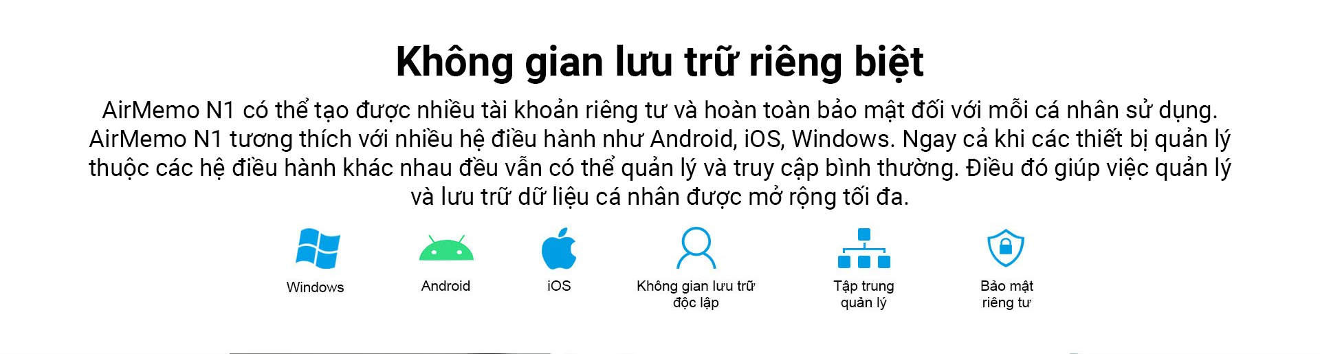 Thiết bị lưu trữ dữ liệu thông minh-AirMemo N1_HÀNG CHÍNH HÃNG