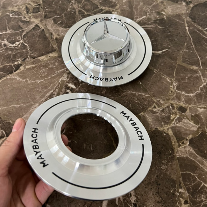 01 chiếc Logo chụp mâm, ốp lazang bánh xe ô tô Maybach A600