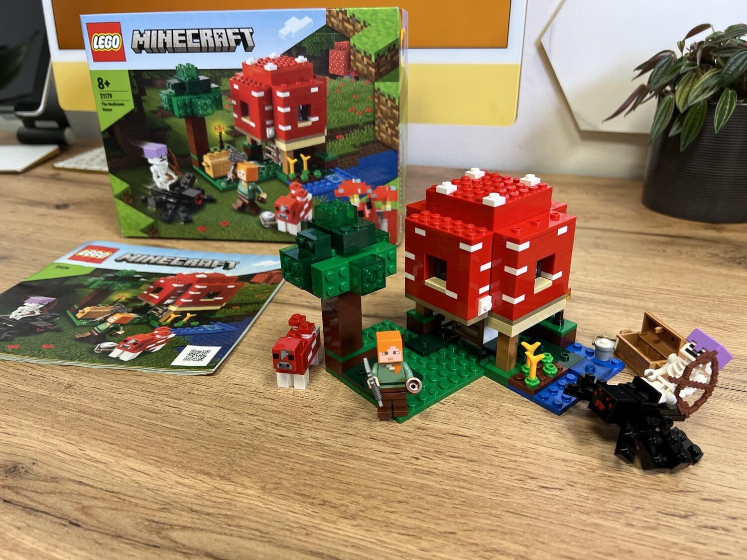 LEGO Minecraft 21179 Ngôi Nhà Nấm (272 chi tiết)