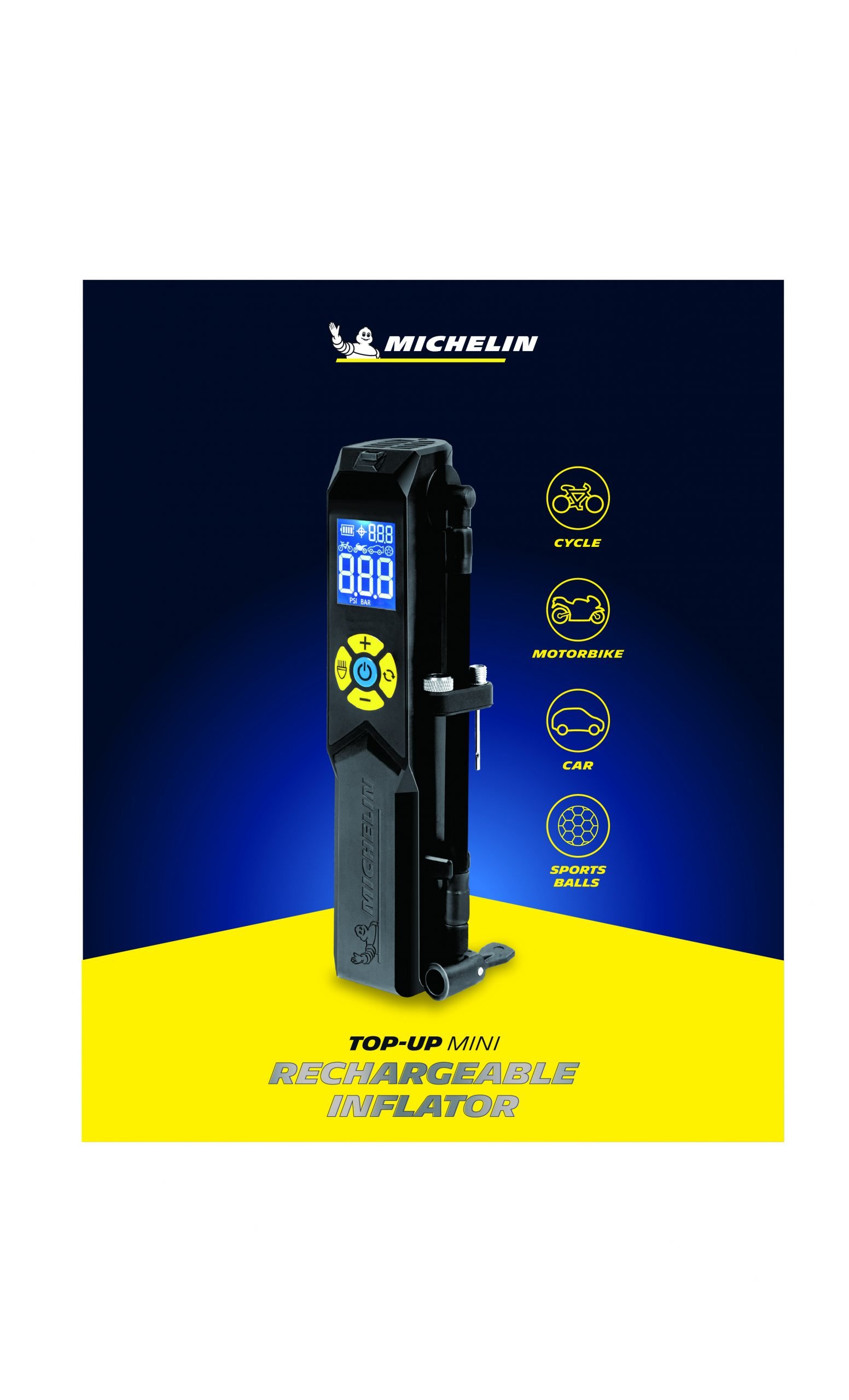 MÁY BƠM LỐP MICHELIN 3321 - DÙNG PIN