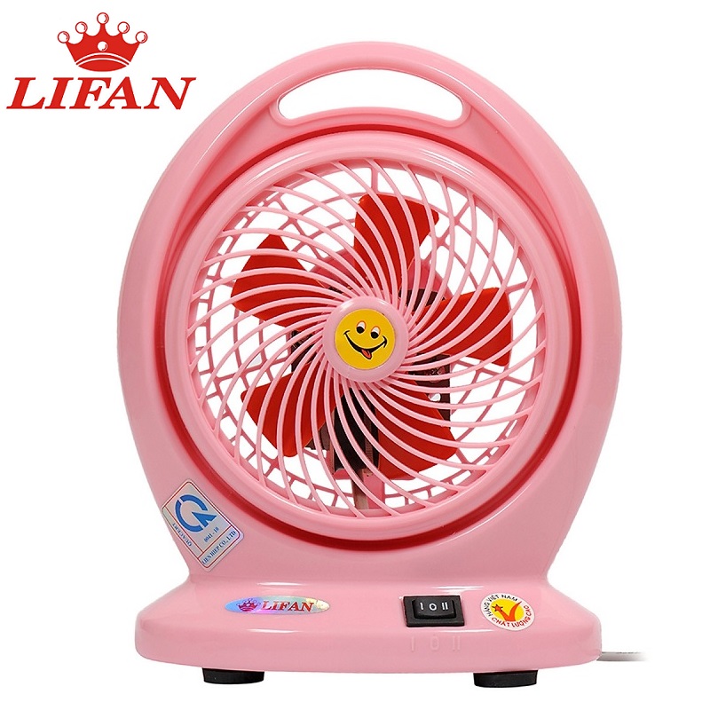 Quạt hộp mini 5 cánh 14W Lifan HO-MI - Giao màu ngẫu nhiên - Hàng chính hãng