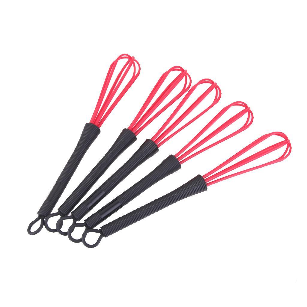 Mini Whisks Egg Beating Whisk Mixer Kitchen Tool Balloon Whip Mixer Stirrer