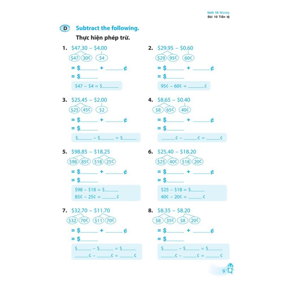 Tinh Thông Toán Học - Mastering Mathematics (Dành Cho Trẻ 8-9 Tuổi) Quyển B - Bản Quyền
