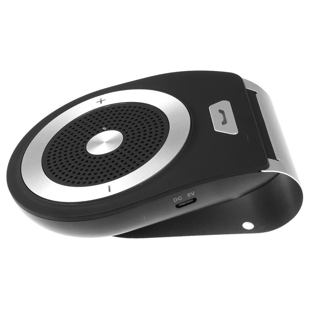 Sun Visor Car AUX 4.1 Wireless Stereo Audio Music Receiver w/ Mic