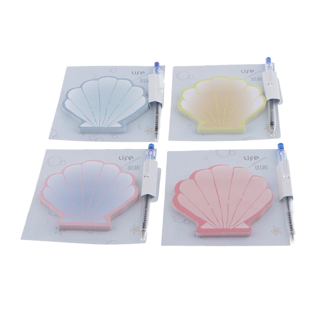4 Giấy Dán Ghi Chú Giấy Dán Trang Dấu Chỉ Số Tab Cờ Với Bút