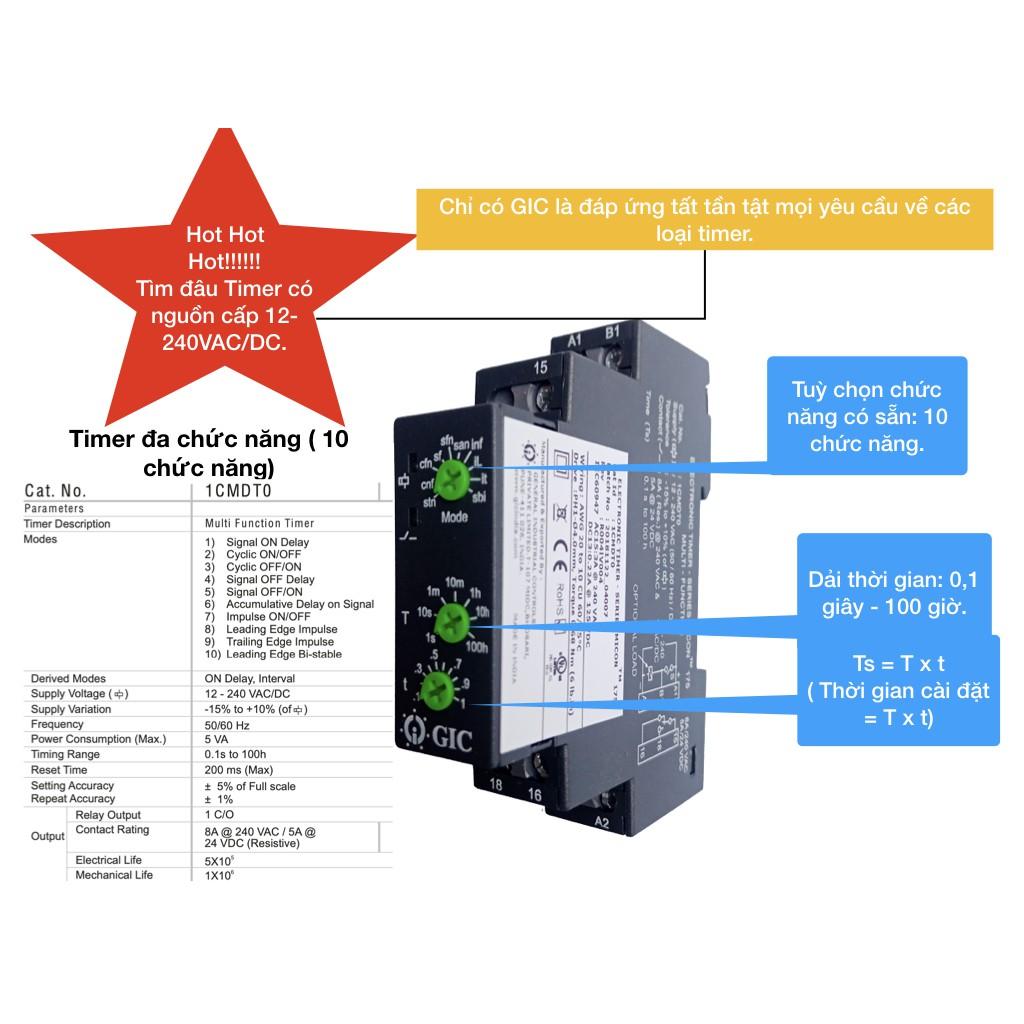 Timer điện tử đa chức năng ( 10 chức năng) 1CMDT0