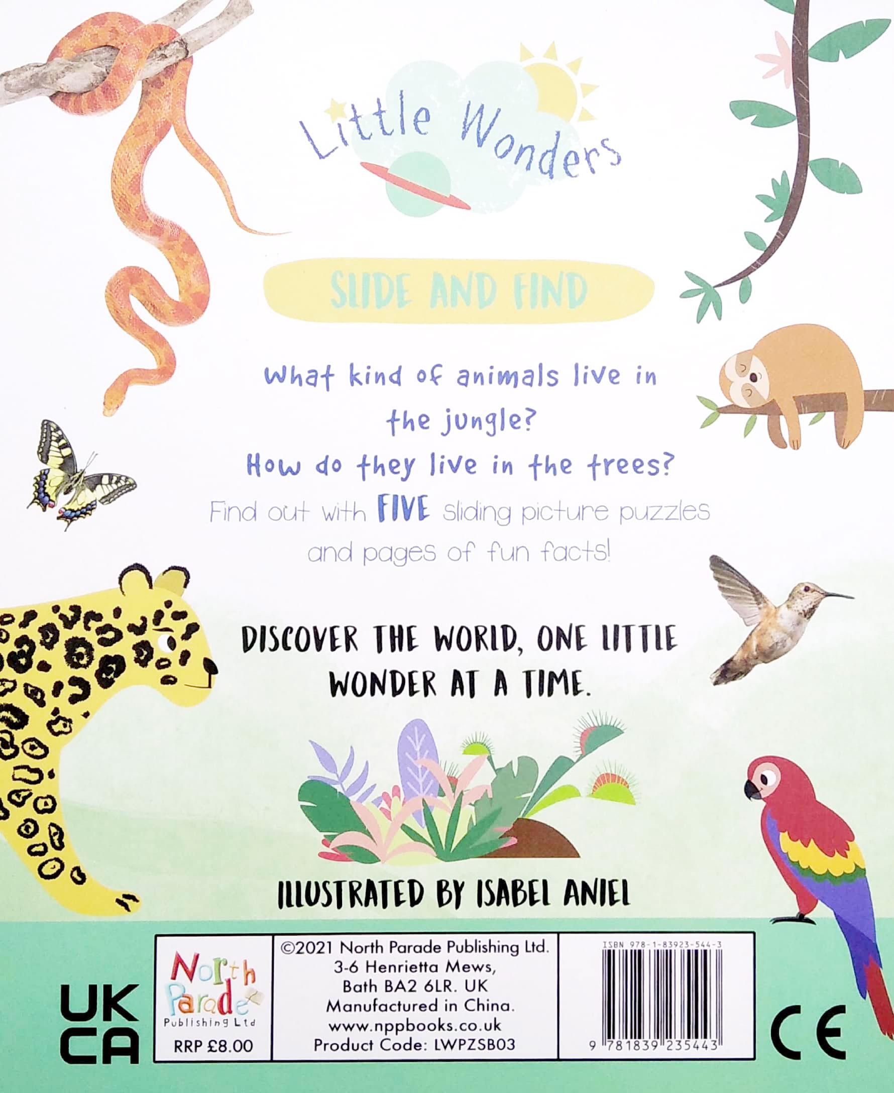 Little Wonders: Jungle Animals - 5 Puzzles