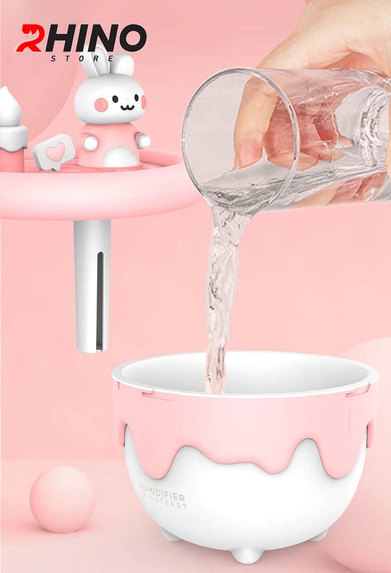 Máy phun sương thỏ Rabbit Rhino H906 300ml 2 chế độ phun hàng chính hãng